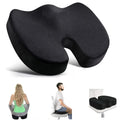 Ergonomic Memory Foam Seat Cushion – Doctor-Recommended Sciatica &amp; Tailbone Relief